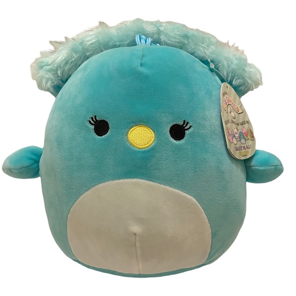 Kellytoy Other - Squishmallow TIFF the Blue Peacock NWT